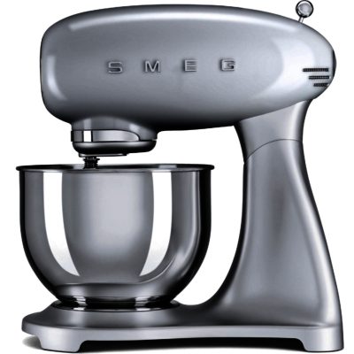 Smeg SMF01SVUK 50s Style Stand Mixer in Silver
